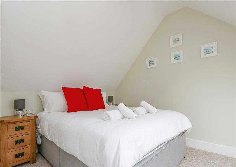 One of the 3 bedrooms at Roman Lodge, Osmington