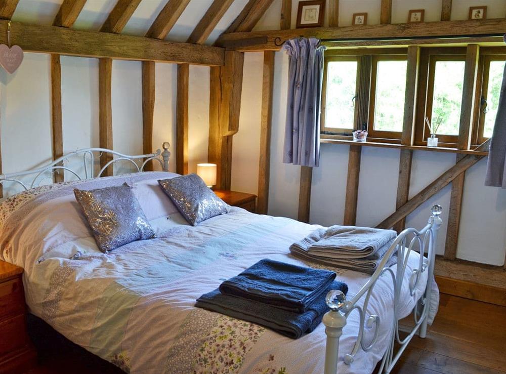 Relaxing double bedroom at Romden Barn in Smarden, near Ashford, Kent