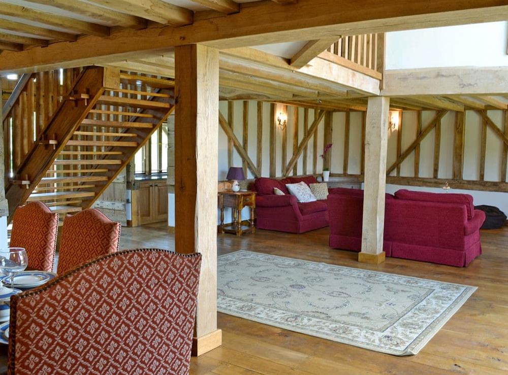 Spacious open plan living space (photo 2) at Romden Barn in Smarden, near Ashford, Kent