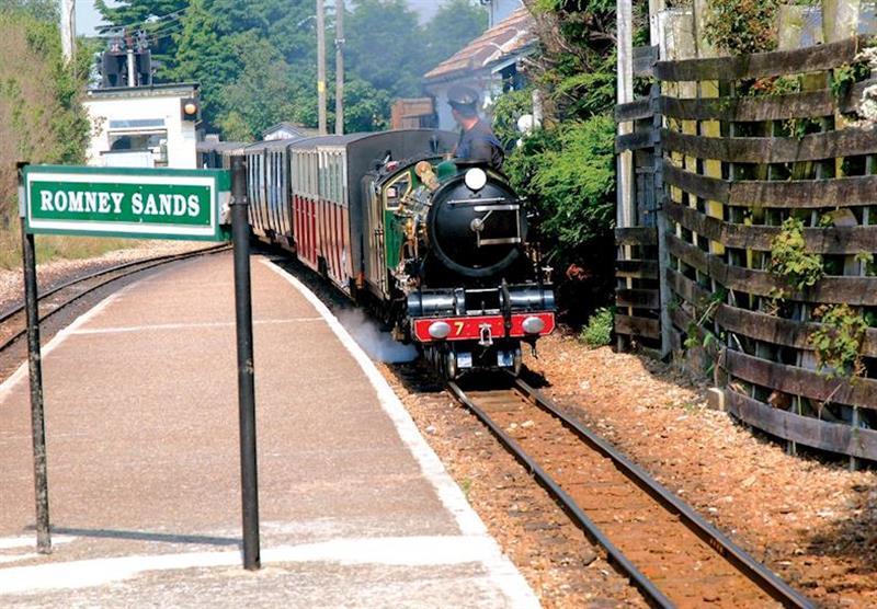 Romney-Hythe-Dymchurch Miniature steam railway (photo number 1) at Romney Sands in New Romney, Kent
