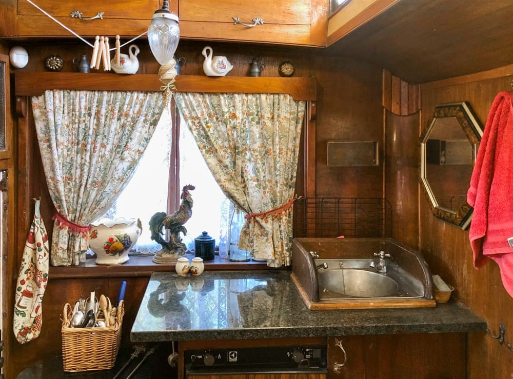 Kitchen (photo 2) at Romney Wagon in Hailsham, East Sussex
