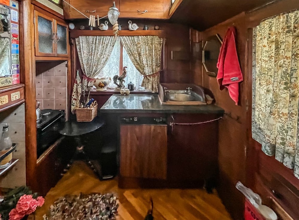 Kitchen at Romney Wagon in Hailsham, East Sussex