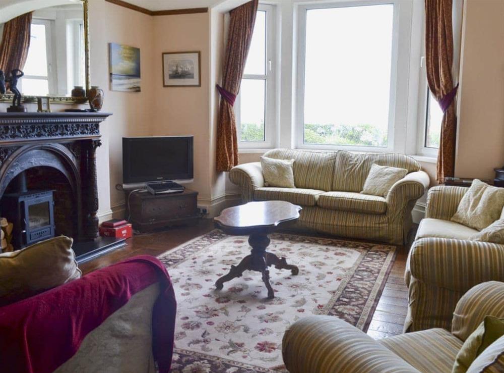 Living room at Ron’s House in Broadstairs, Kent
