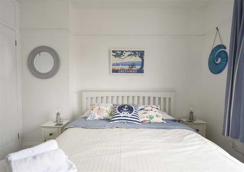 One of the 2 bedrooms at Roobys Retreat, Lyme Regis