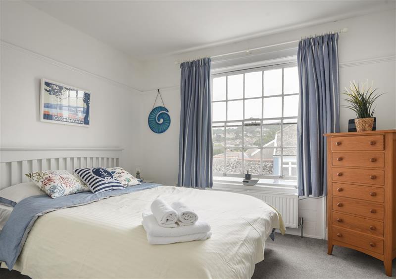 This is a bedroom at Roobys Retreat, Lyme Regis