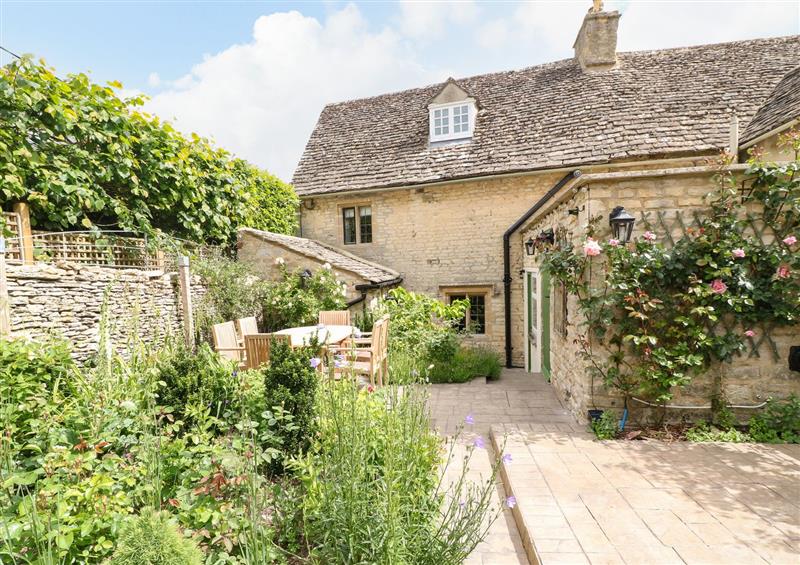 This is the setting of Rood Cottage at Rood Cottage, Shilton near Burford