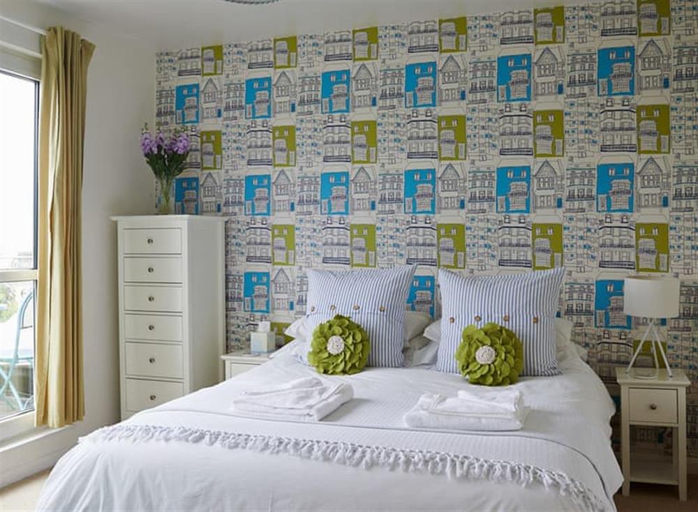 Double bedroom at Roof Terrace Apartment in Hove, Sussex
