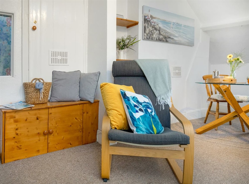 Open plan living space at Roof Tops in Paignton, Devon