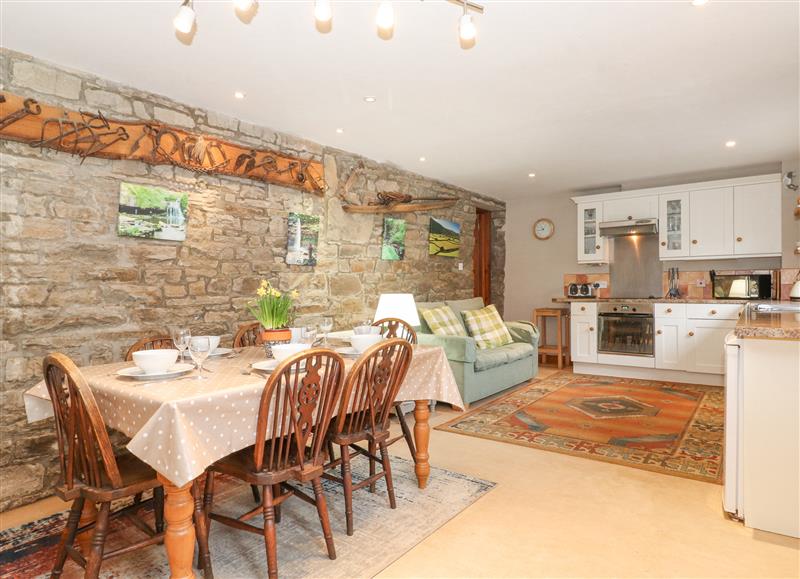 The living area at Roofstones Cottage, Hawes