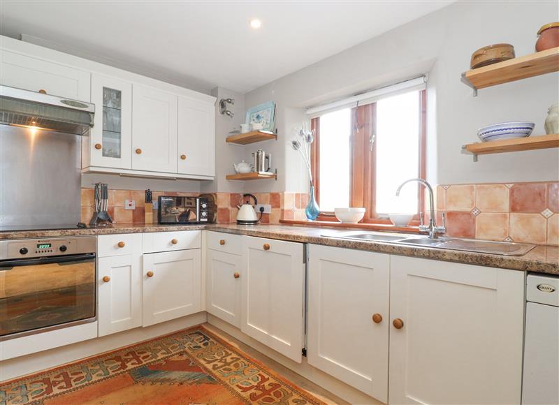 This is the kitchen at Roofstones Cottage, Hawes