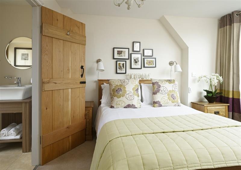 Double bedroom at Rooftops Cottage, Whitby, North Yorkshire