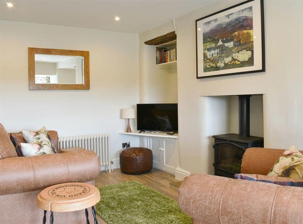Living room at Rooftops in Grassington, North Yorkshire