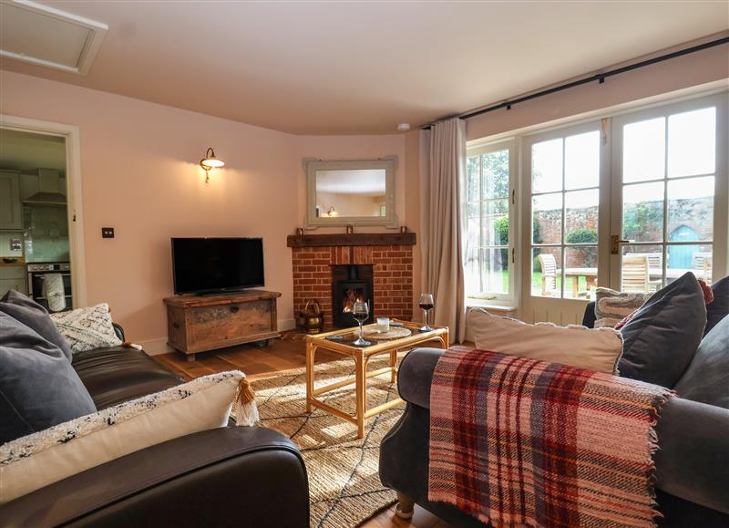 The living room at Rookery Cottage, Kelsale near Saxmundham