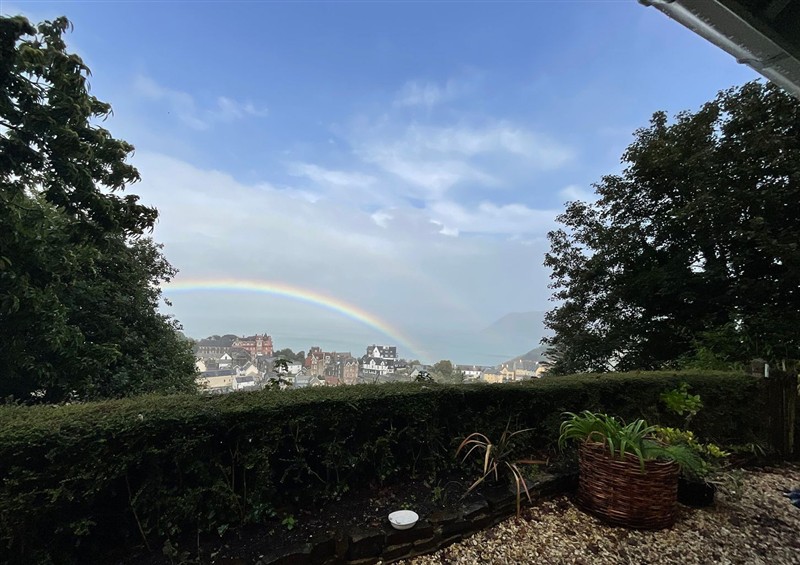 The garden in Rookery Cottage at Rookery Cottage, Lynton