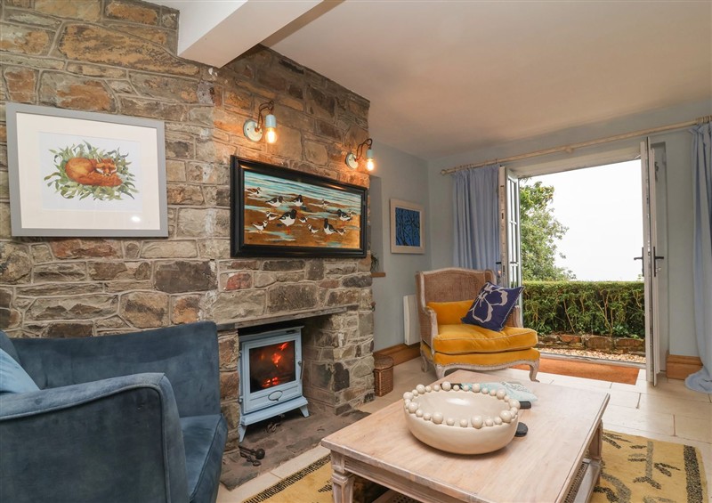 The living room at Rookery Cottage, Lynton