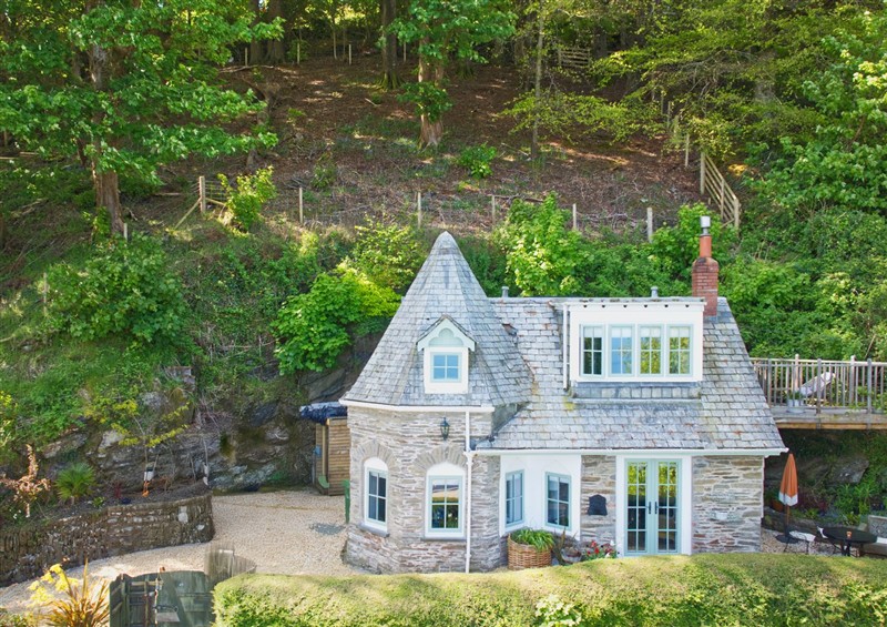 This is the setting of Rookery Cottage at Rookery Cottage, Lynton