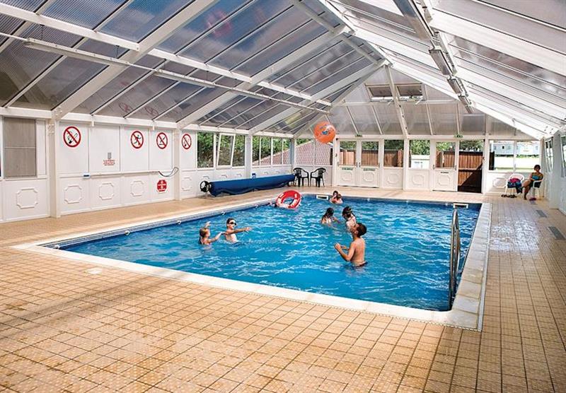 Indoor heated swimming pool (photo number 2) at Rookley Country Park in Isle of Wight, South of England
