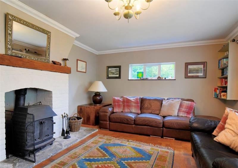 This is the living room at Rooks Acre, Lyme Regis