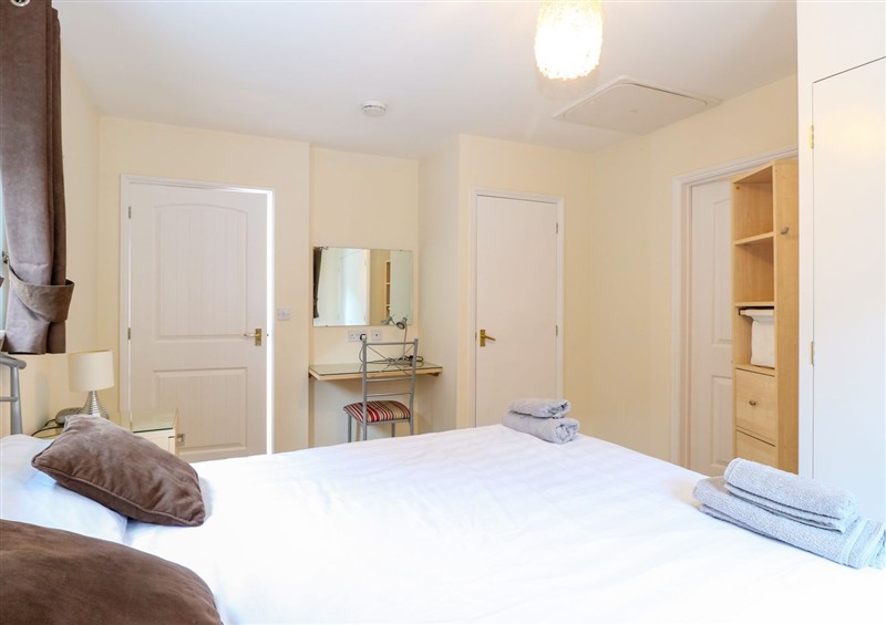 One of the bedrooms at Rookyard Cottage, Holton near Halesworth