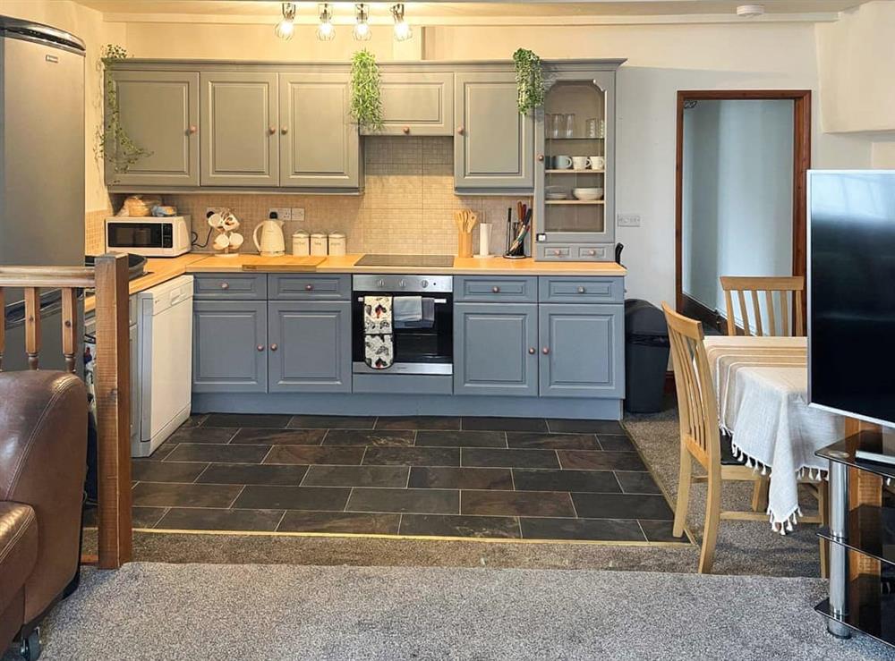 Kitchen at Roosters Retreat in Minehead, Somerset