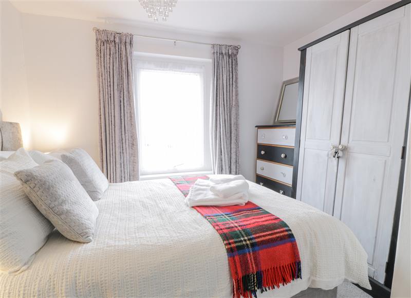 This is the bedroom at Rosalin Cottage, Dreghorn near Irvine