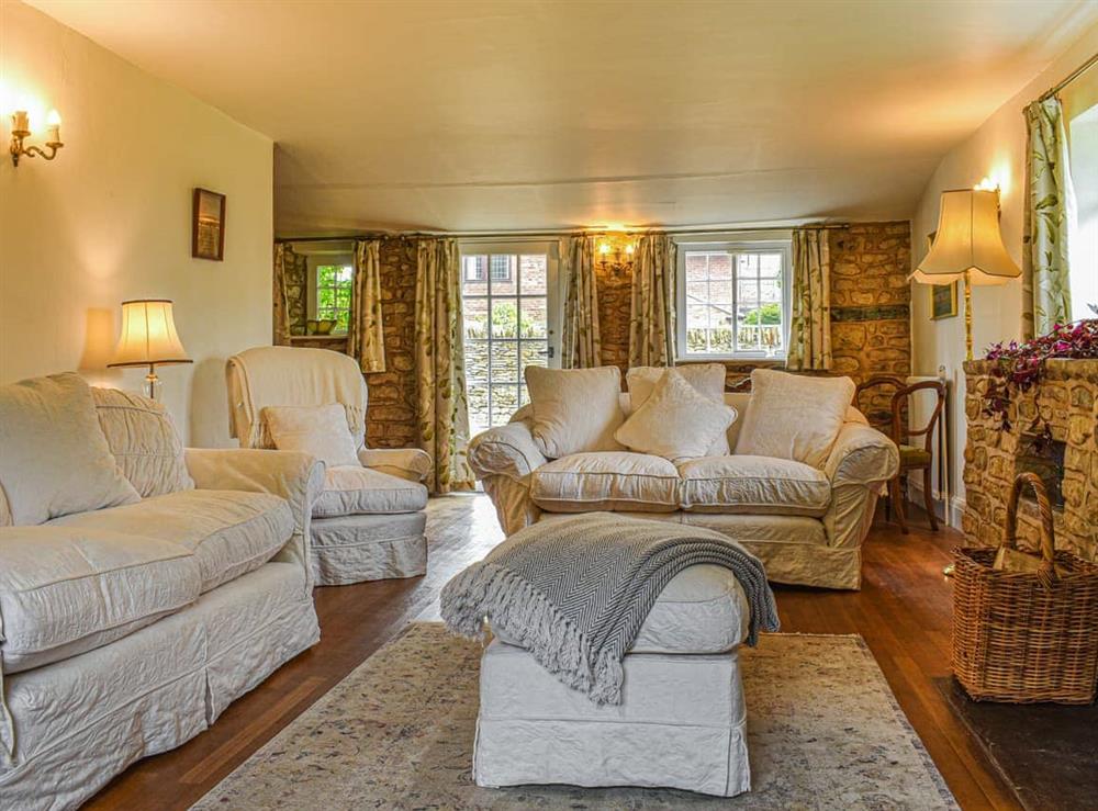 Living area at Rosary House in Irton, near Cayton Bay, North Yorkshire