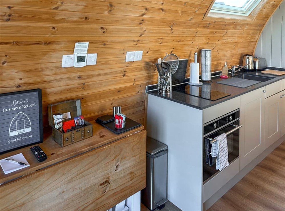 Kitchen area at The Welbury, 