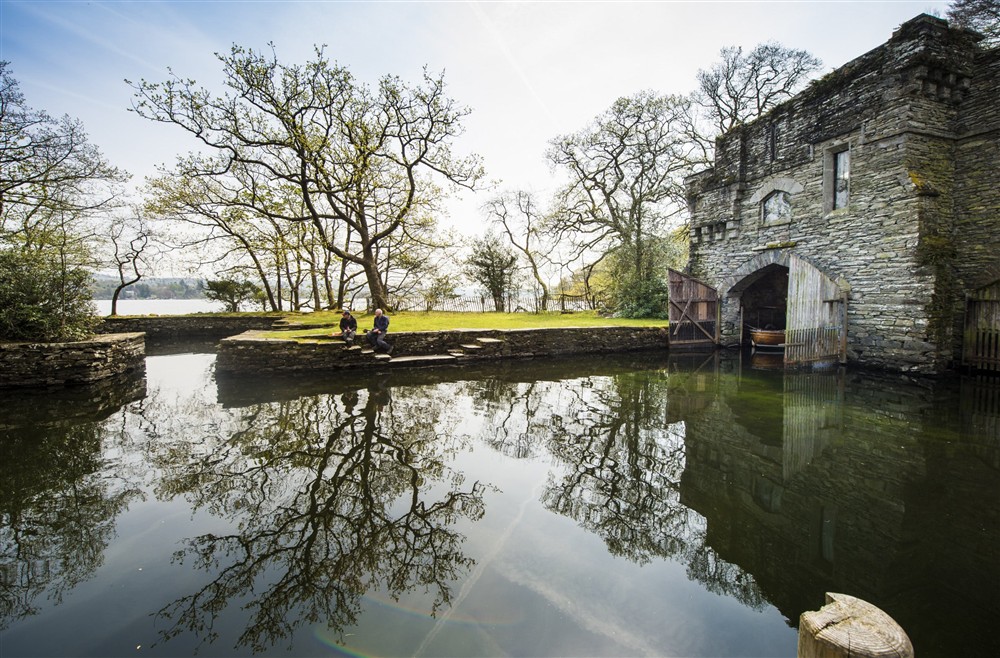 Double boat house at Rose Castle Cottage in Nr Coniston, Cumbria