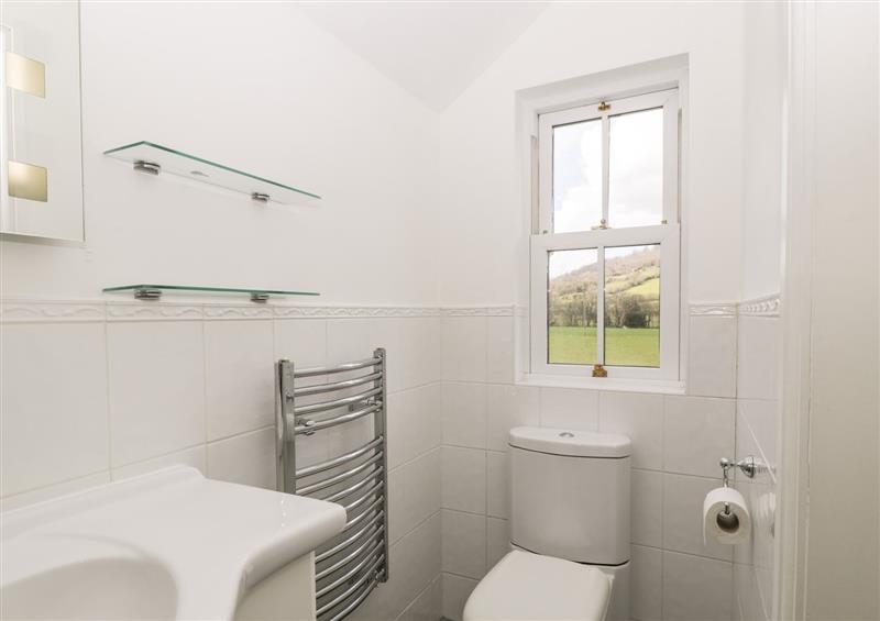 The bathroom at Rose Cottage, Abergavenny