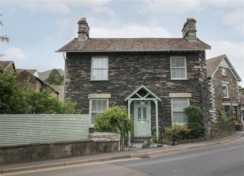 This is the setting of Rose Cottage at Rose Cottage, Ambleside