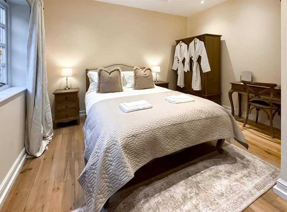 Double bedroom at Rose Cottage in Antrobus, Cheshire