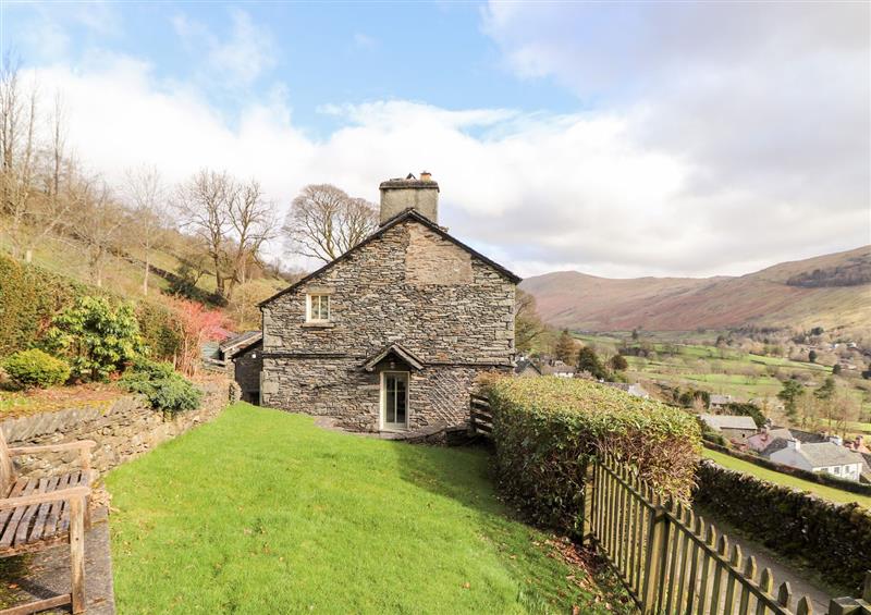 The setting around Rose Cottage At Troutbeck