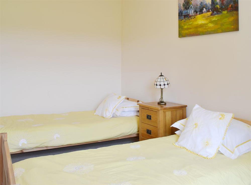 Twin bedroom at Rose Cottage in Beauly, Inverness-Shire