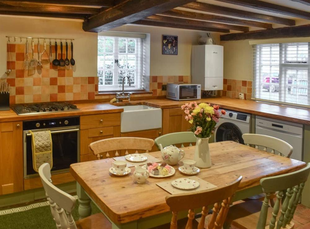 Kitchen area at Rose Cottage in Bethersden, near Ashford, Kent