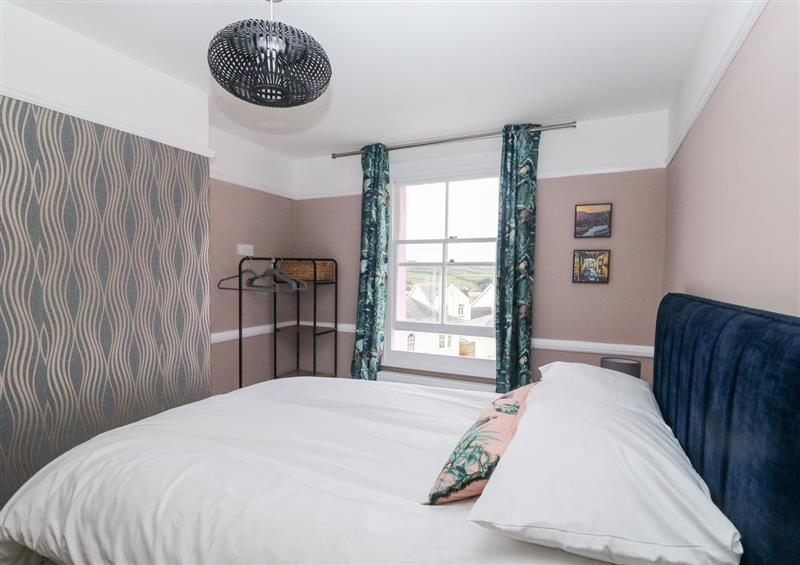 One of the bedrooms at Rose Cottage, Bishopsteignton