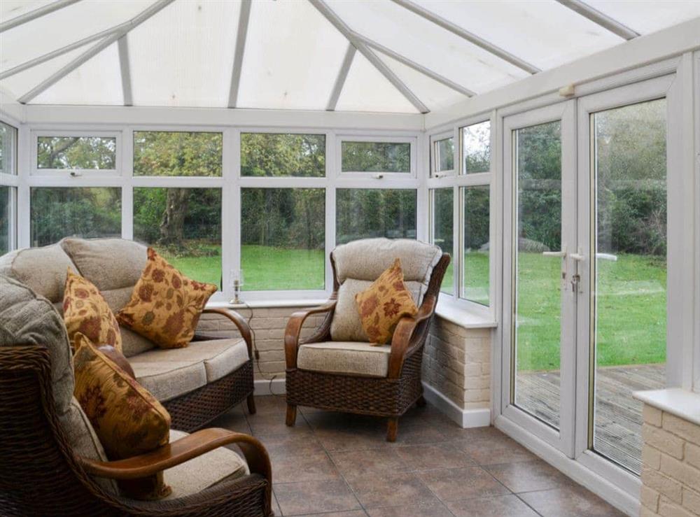 Conservatory at Rose Cottage in Bratoft, near Burgh-le-Marsh, Lincolnshire