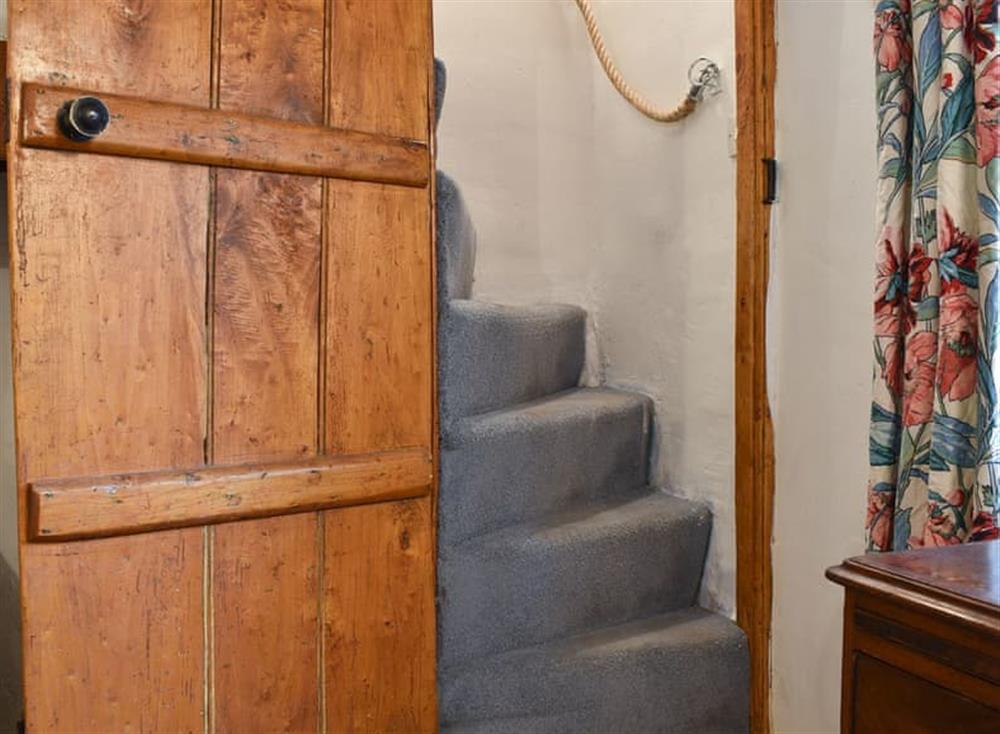 Stairs at Rose Cottage in Bressingham, near Diss, Norfolk