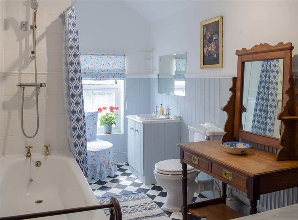 Bathroom at Rose Cottage in Bridgnorth and Ironbridge, Shropshire