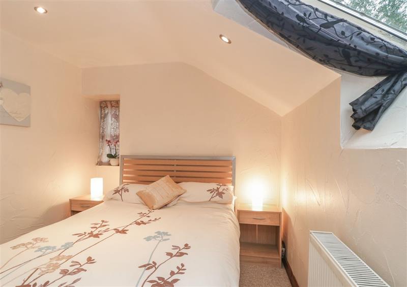 One of the bedrooms at Rose Cottage, Bridport