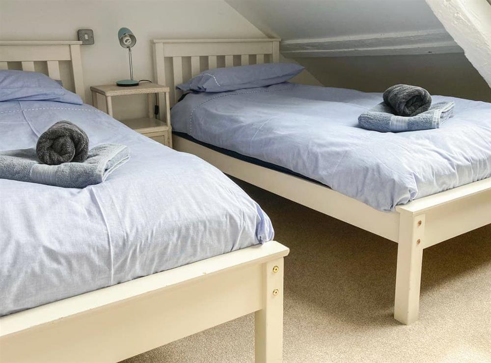 Twin bedroom (photo 3) at Rose Cottage in Brixham, Devon