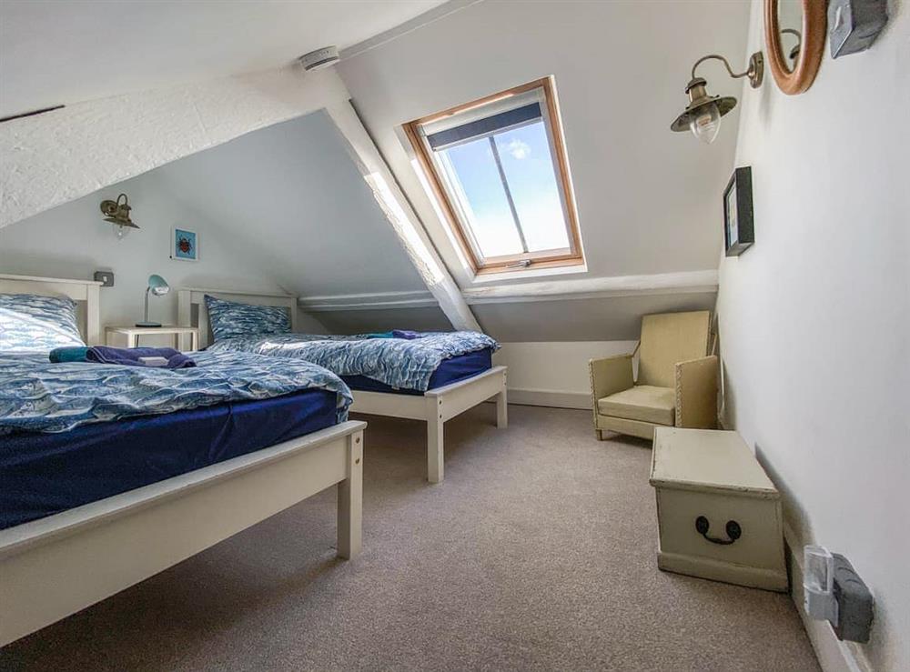 Twin bedroom (photo 4) at Rose Cottage in Brixham, Devon
