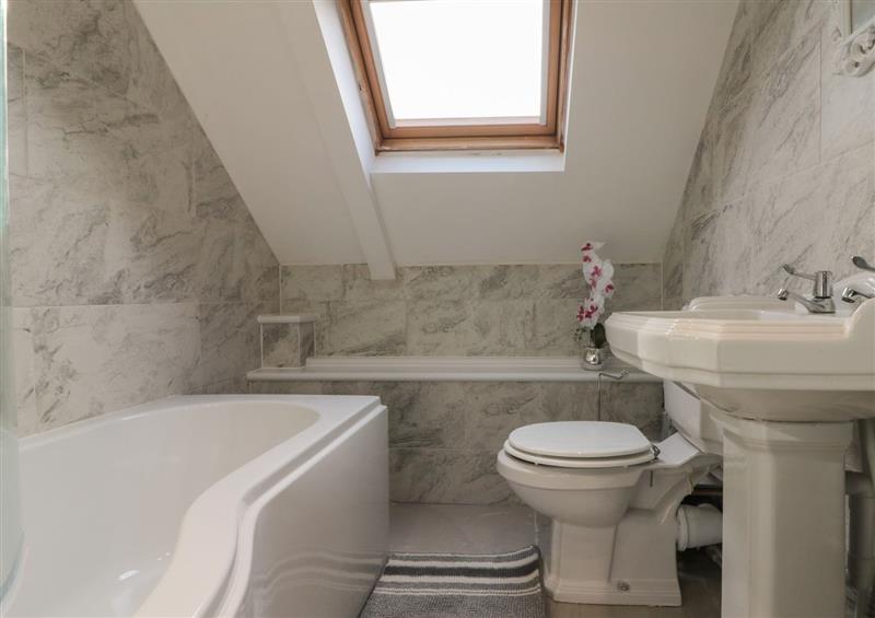 This is the bathroom at Rose Cottage, Castleton