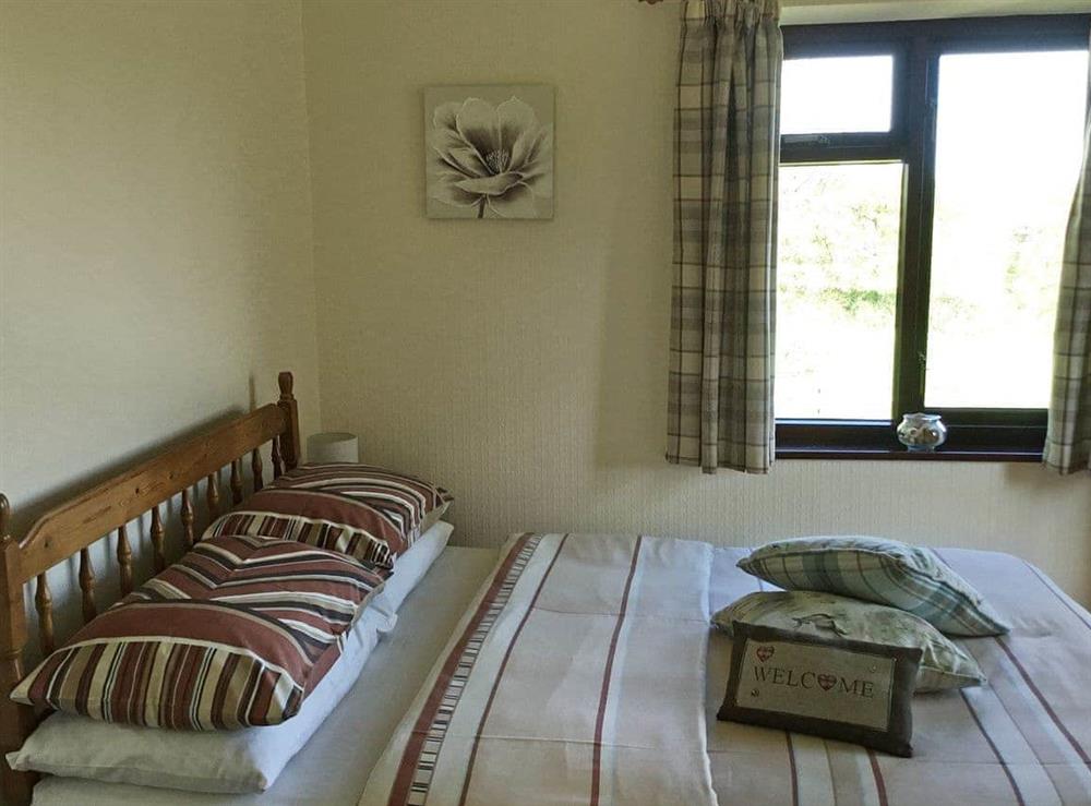 Charming double bedroom at Rose Cottage in Cheriton Bishop, near Exeter, Devon
