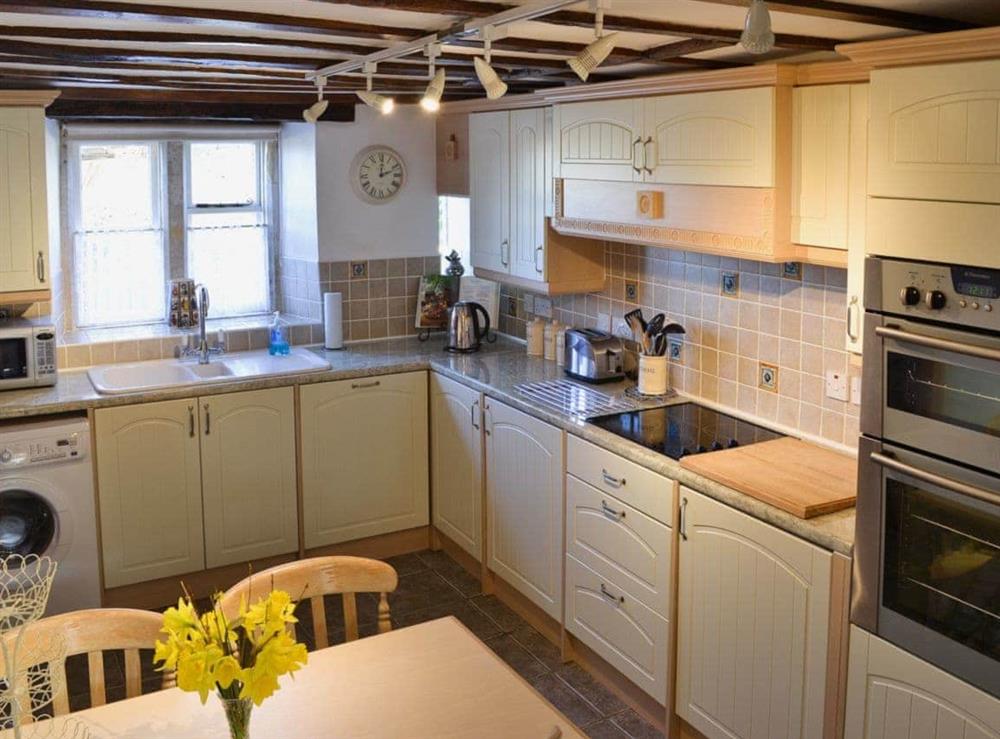 Kitchen at Rose Cottage in Cold Ashton, Wiltshire., Great Britain