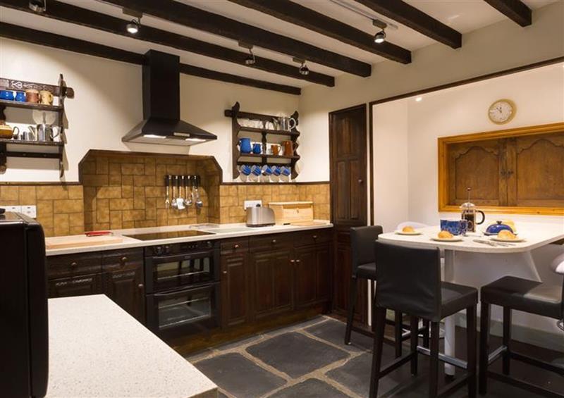 This is the kitchen at Rose Cottage Coniston, coniston