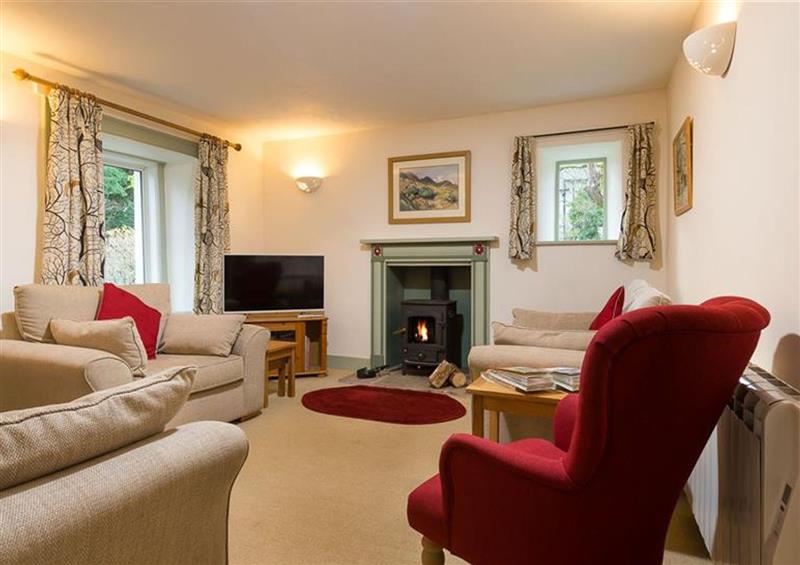 This is the living room at Rose Cottage Coniston, coniston