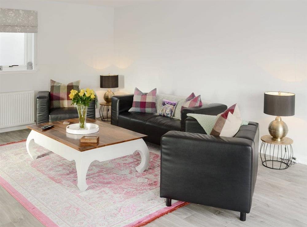 Attractive living area at Rose Cottage in Dingwall, Highland, Ross-Shire