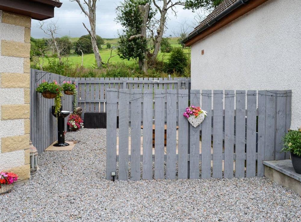 Outdoor area at Rose Cottage in Dingwall, Highland, Ross-Shire