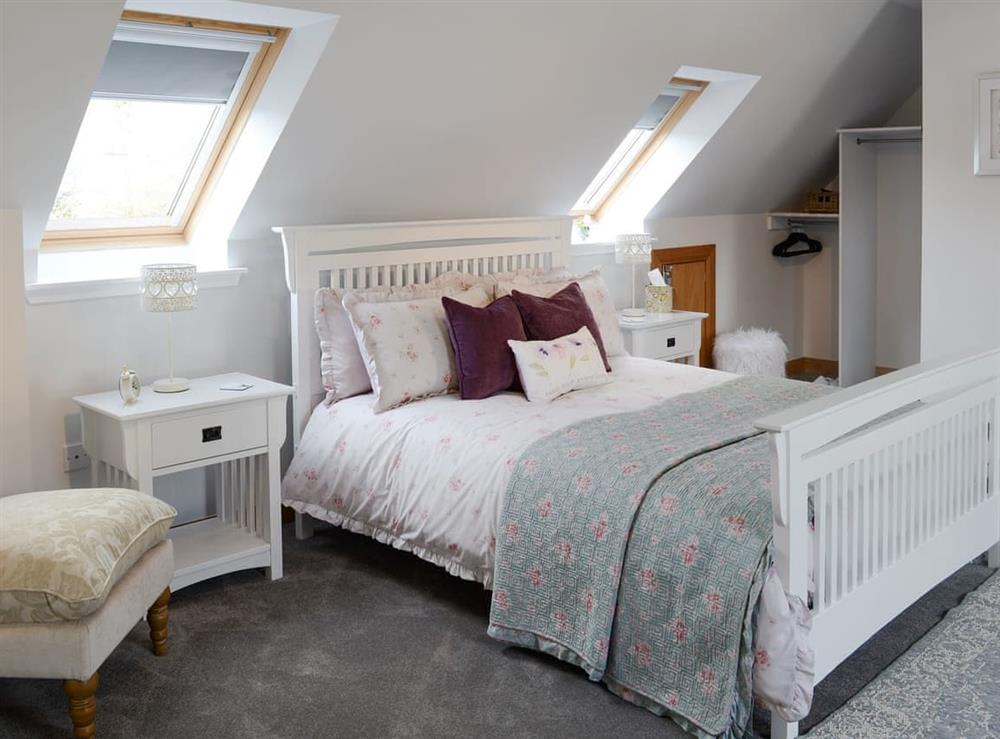 Relaxing double bedroom at Rose Cottage in Dingwall, Highland, Ross-Shire