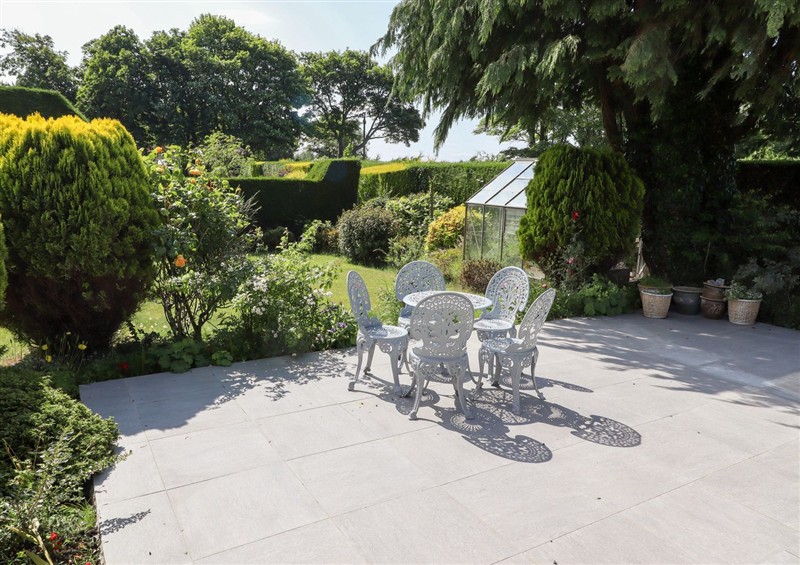 The garden in Rose Cottage at Rose Cottage, Dunstan near Embleton